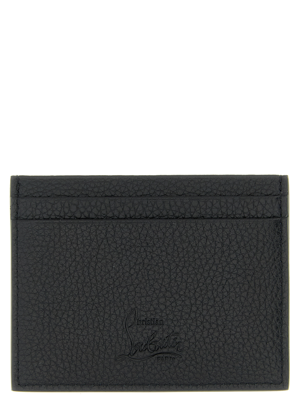 Black calfskin cardholder-null