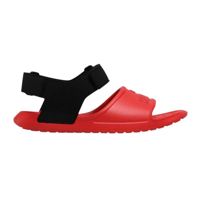 Divecat v2 injet kids sandal, Red / Black, medium