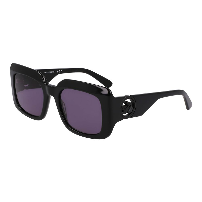 Black acetate sunglasses-null
