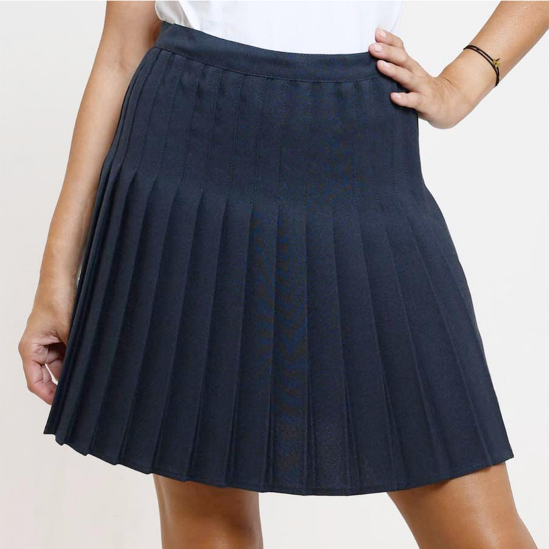 Girls full pleated skirt #17381-null