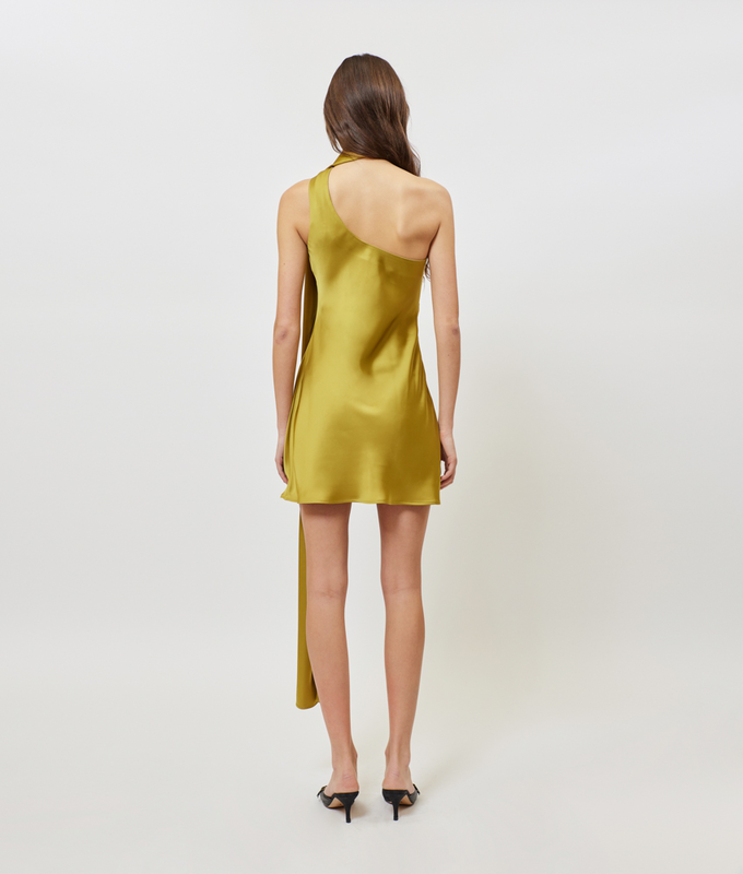 Serena dress / olive-null