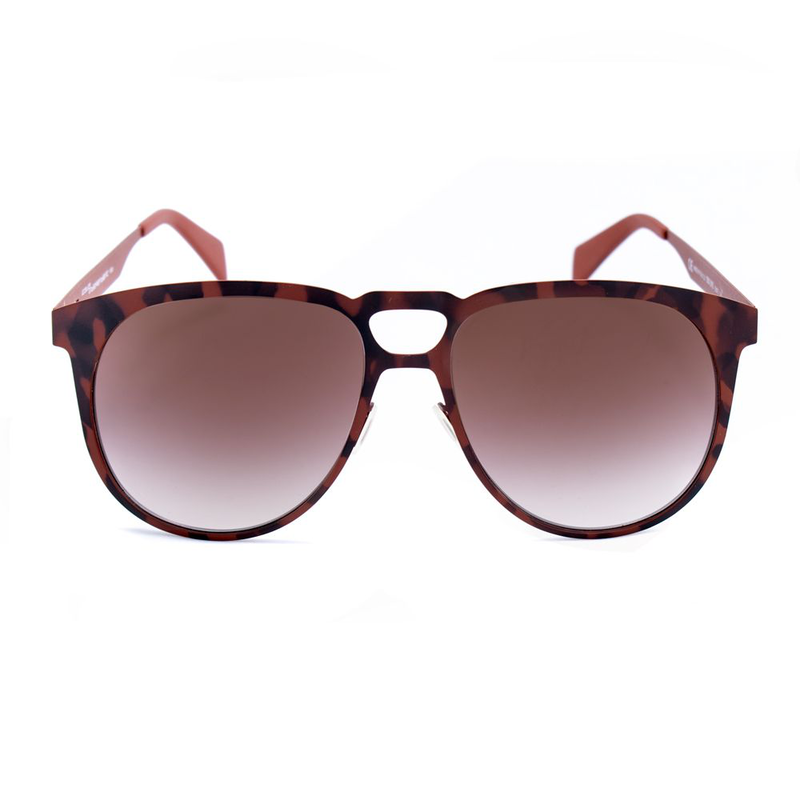 Brown metal sunglasses-null