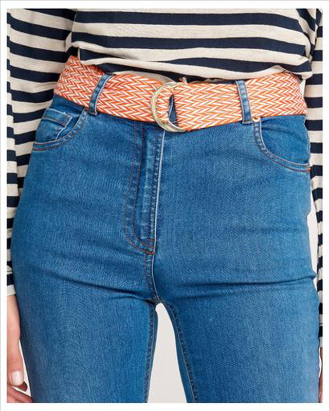 Trouser jean flared leg image number null
