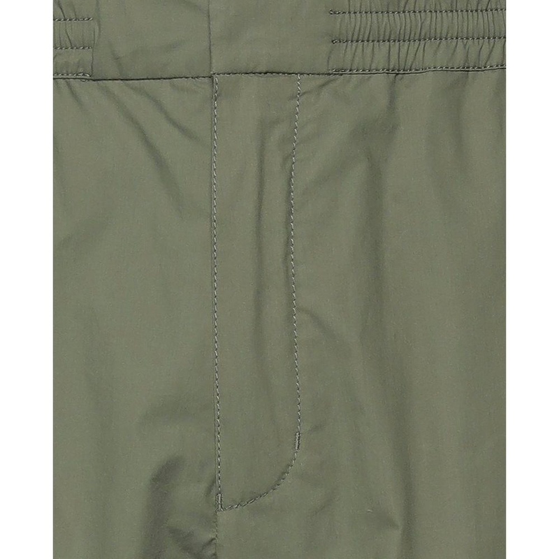 Bicolor cotton bermuda shorts-null