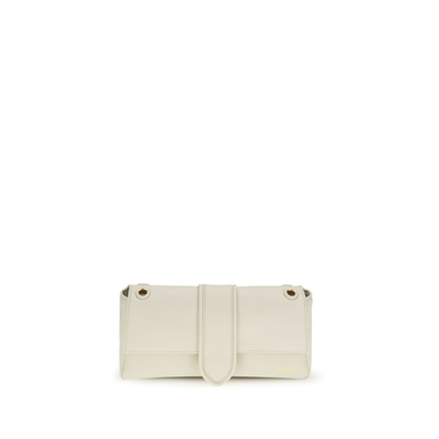 Beige lamb ovis aries aries shoulder bag, Beige, medium