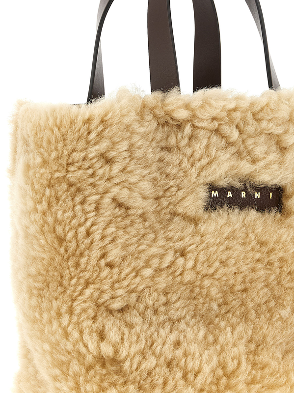 Multicolor lamb leather handbag-null