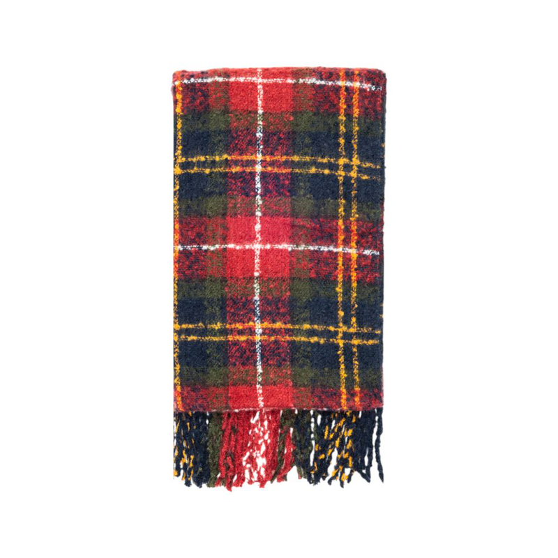 Bordeaux polyester scarf-null