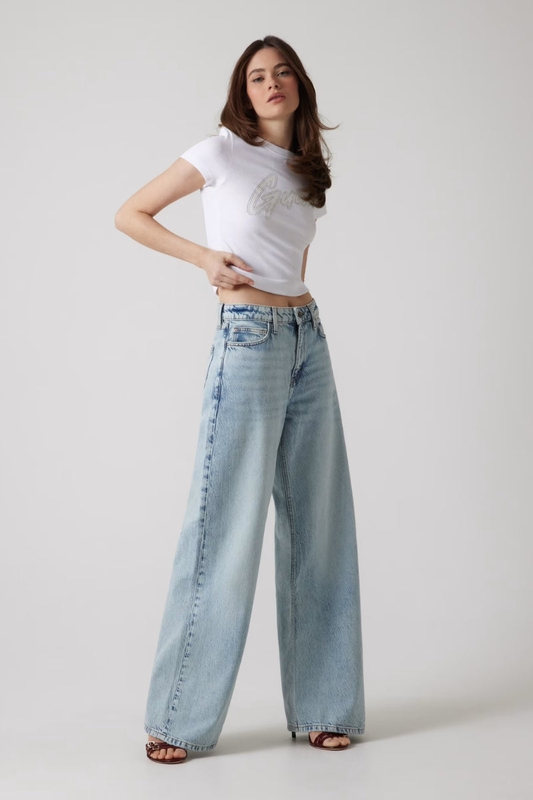 Bellflower denim trouser image number null
