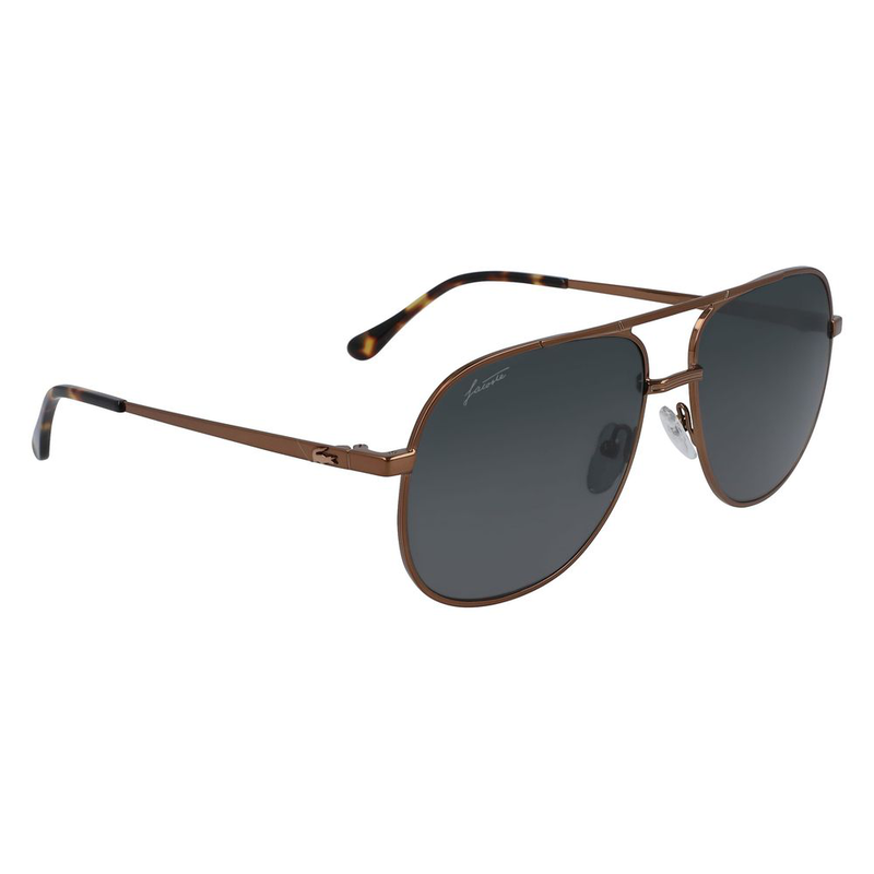 Brown metal sunglasses-null