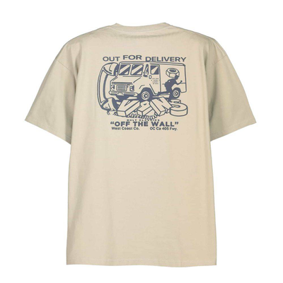 Vans next stop ss tee, Fog, medium