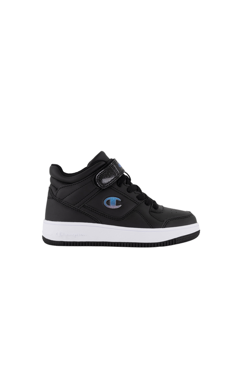 Champion girl mid cut shoe rebound mid g ps (s32489)-black-null