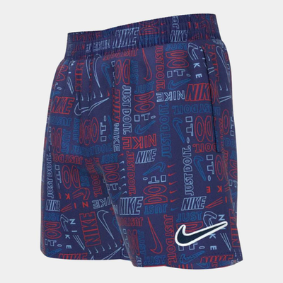 4" swim volley short