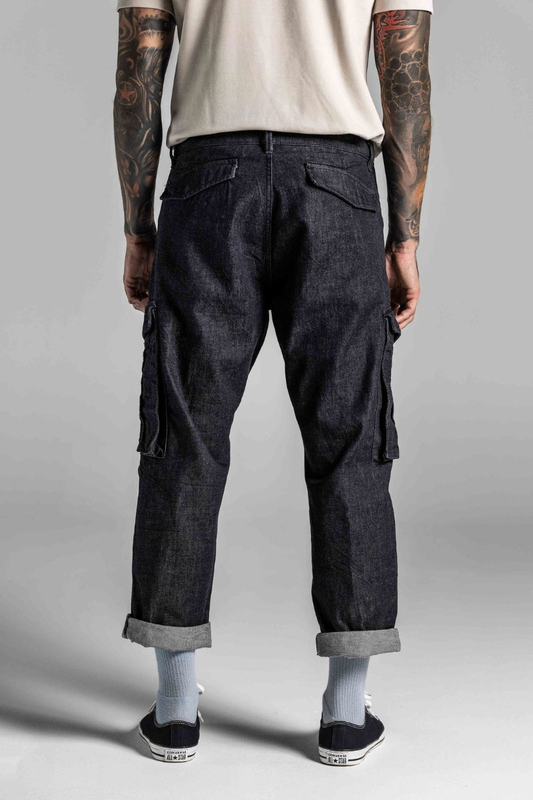 Denim trousers cargo grillo 20 - cosi jeans-null