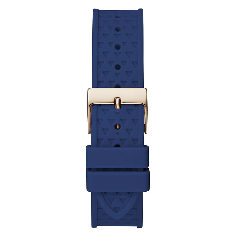 Blue synthetic bracelet watch-null
