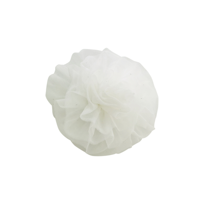 Dolly by le petit tom ® beach ballerina hair rosette/broach in off-white