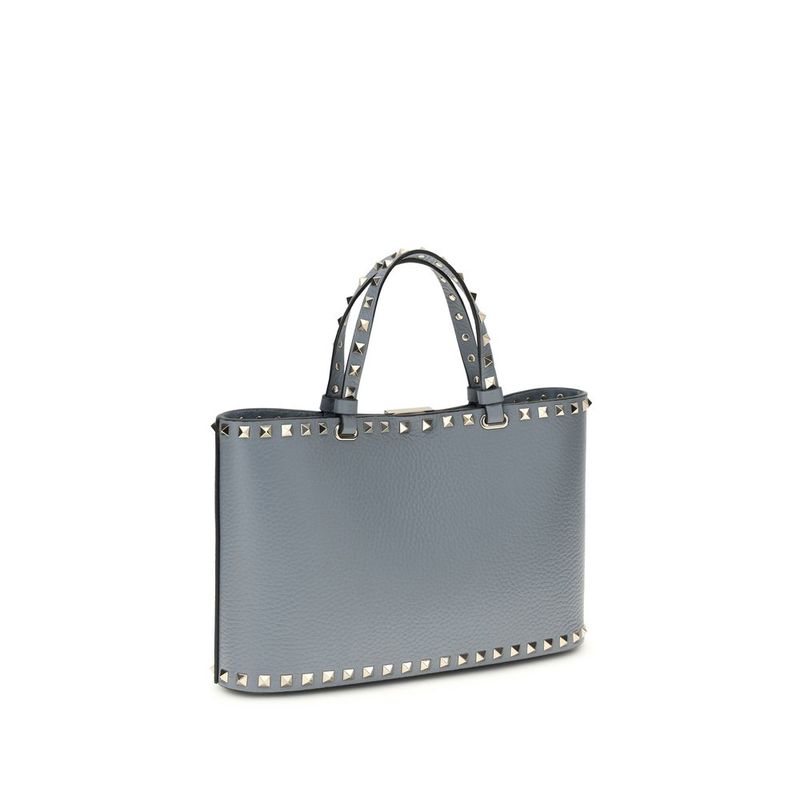 Blue calf leather bos taurus shoulder bag-null