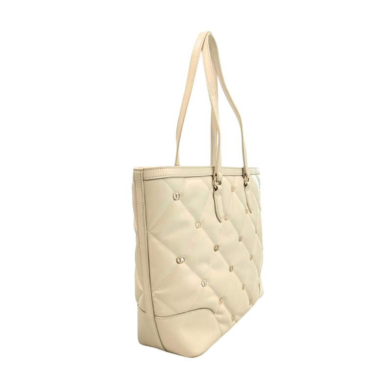 Pink polyurethane women handbag-null