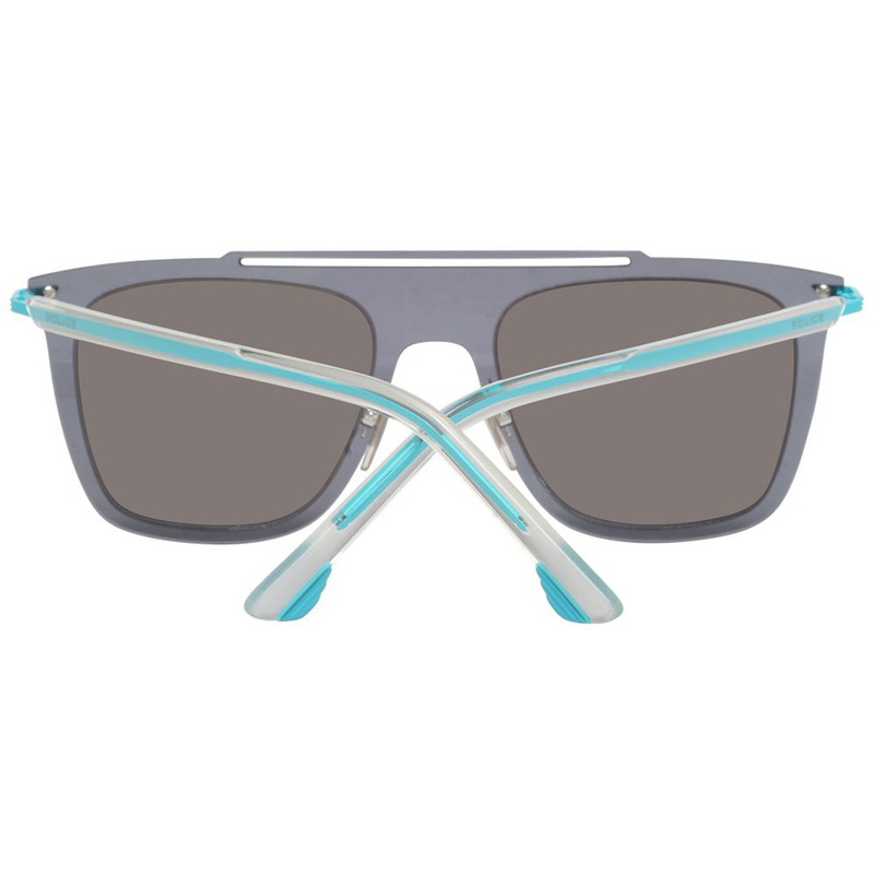 Blue metal & plastic sunglasses-null