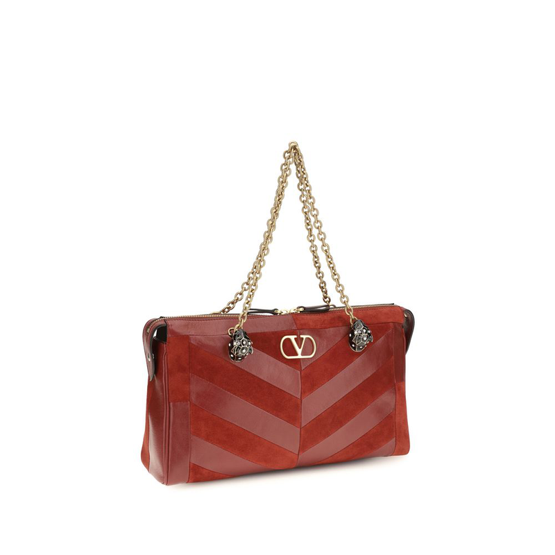 Multicolor calf leather bos taurus shoulder bag-null