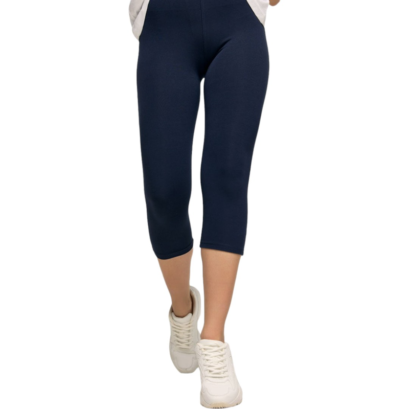 Womens leggings viscose capri heavy #36-null