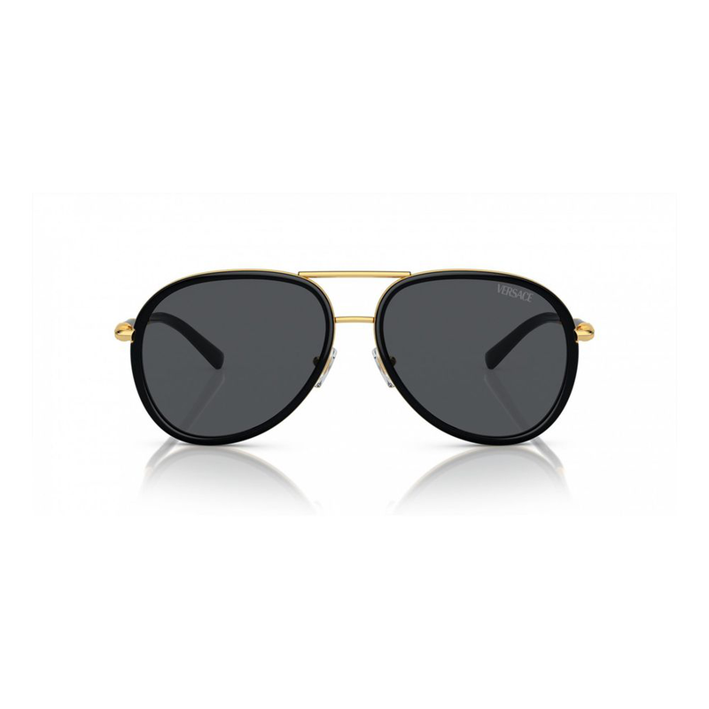 Black metal sunglasses-null