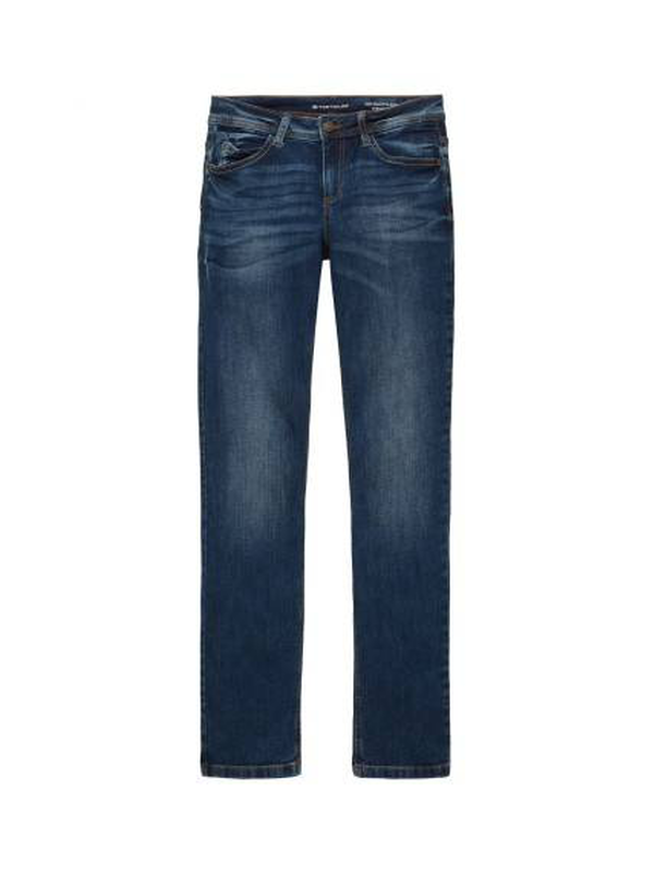Tom tail trousers womens mid stone wash denim-null