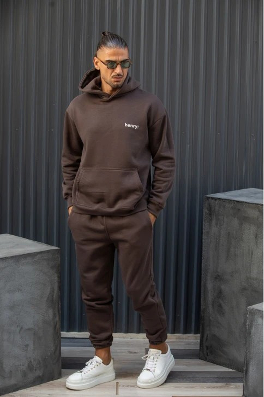 Henry over : wear back logo hoodie-null