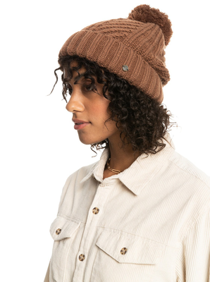 Roxy womens cosy sundown - beanie (erjha04206-nht0), Dusty Coral, medium