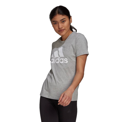Women bolt logo top, Grey, medium