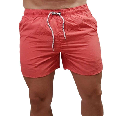 Basehit 14" classsic volley beachshort, Rasberry, medium