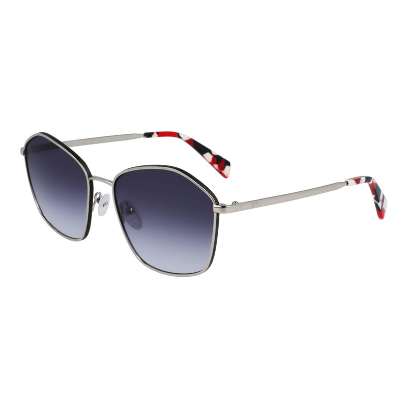 Gray metal sunglasses-null