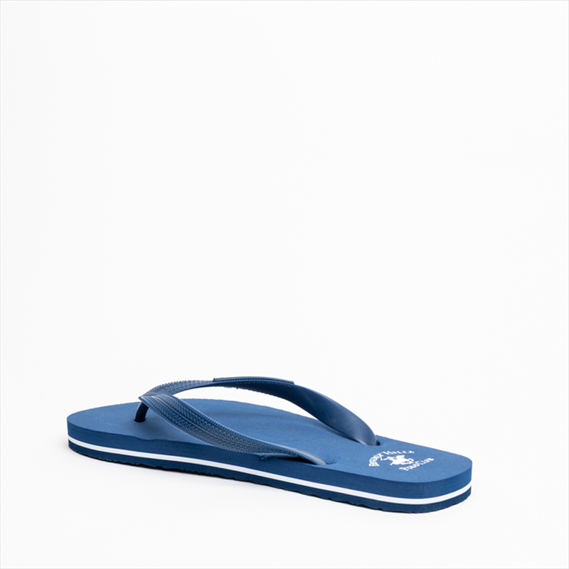 Product image: Beverly hills polo club mens flip flop slippers with lexical logo branding-null