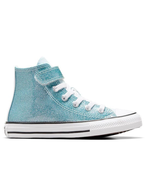Converse youth chuck taylor all star coated glitter easy-on image number null