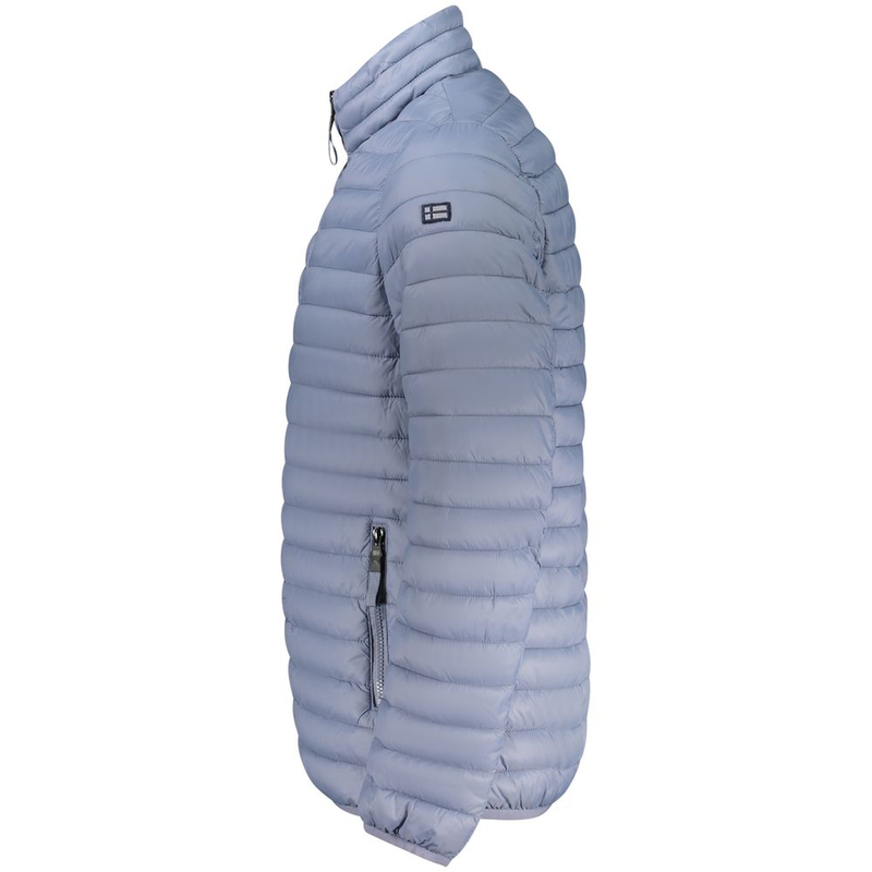 Azzurro poliammide mens jacket-null