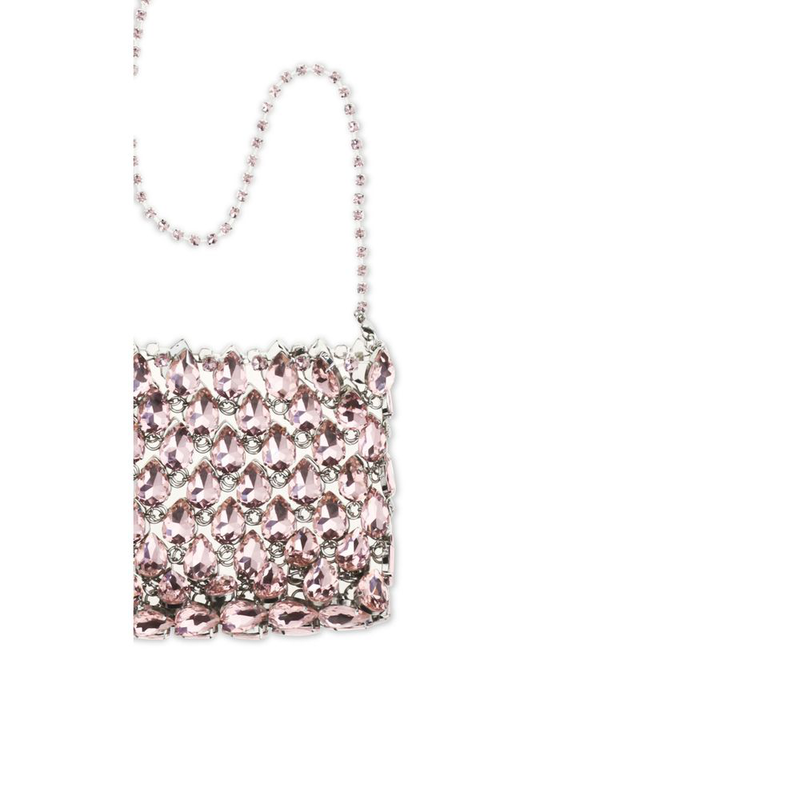 Multicolor polyester shoulder bag-null
