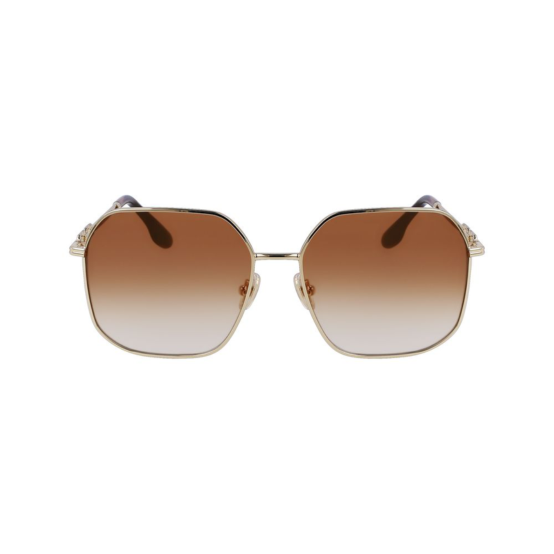 Gold metal sunglasses-null