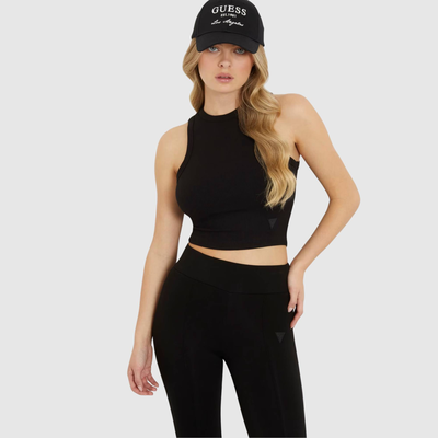 Edie tank top, Black, medium