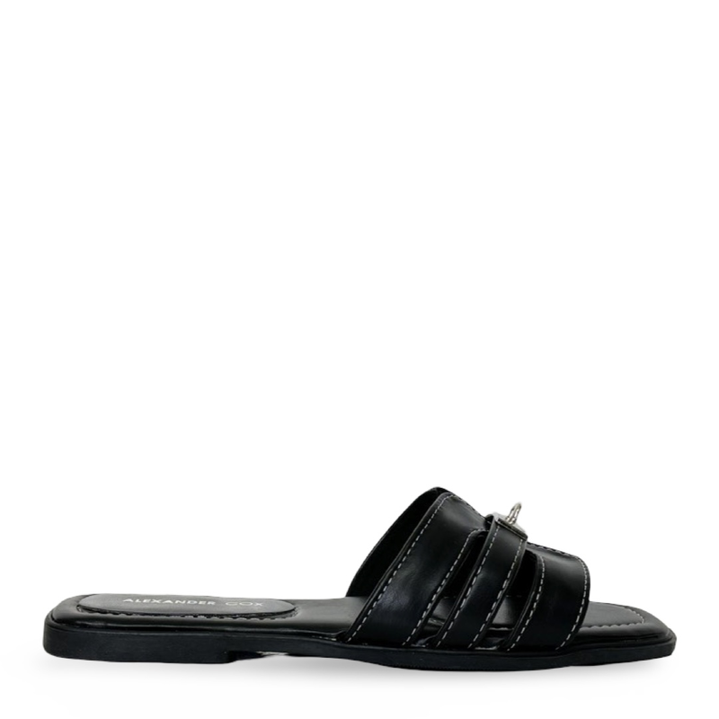 Hermano flats - black-null