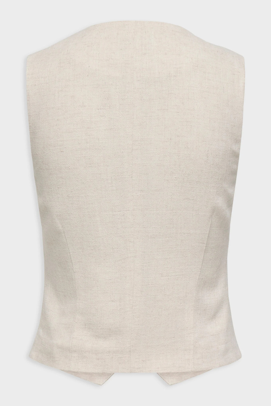 Only siesta linen vest-null