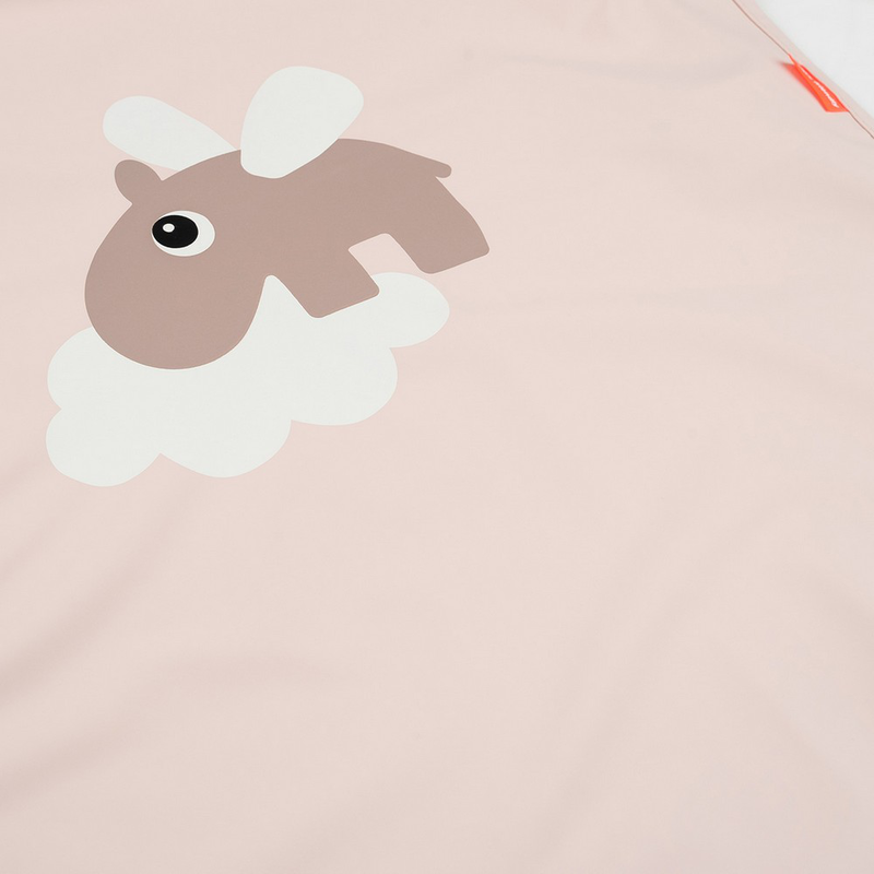 Done by deer waterproof kids apron happy clouds - powder-null