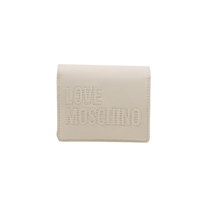 Beige polyethylene wallet-null