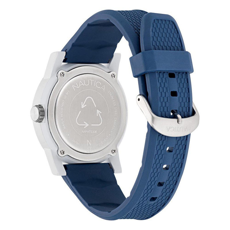 Blue synthetic sport watch-null