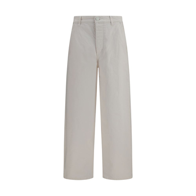 White cotton jeans denim, White, medium