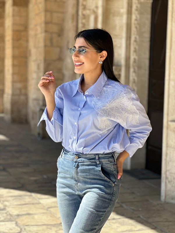 Pinstripe shirt-null
