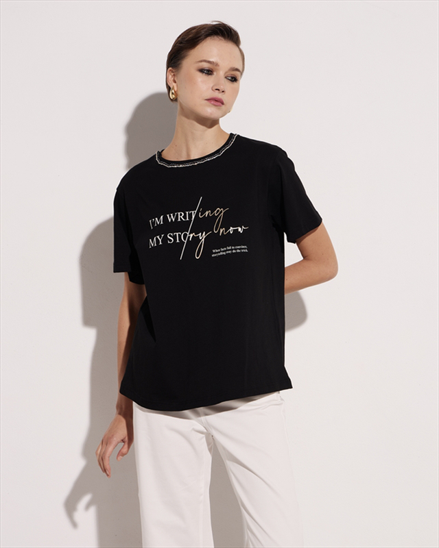 T-shirt with print-null