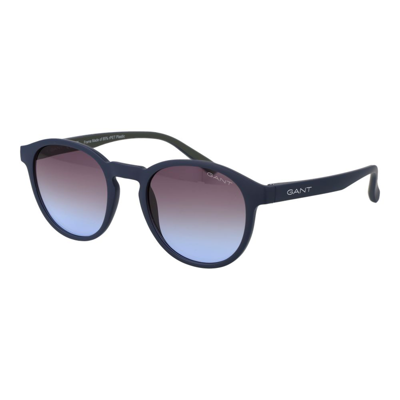 Blue plastic sunglasses-null