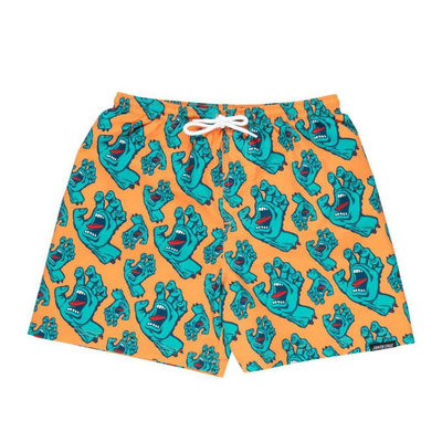 Youth hands all over swimshort, Apricot, medium