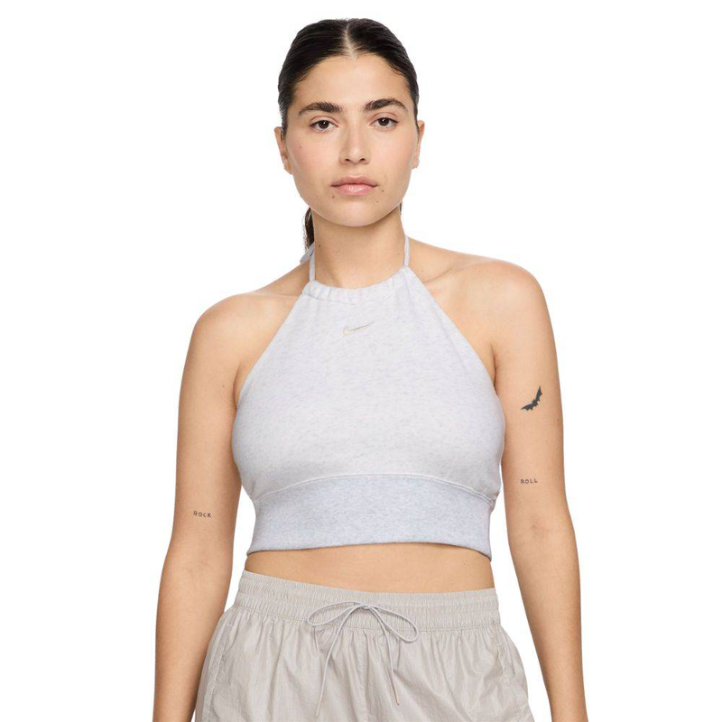 Nike sportswear womens chill terry cropped top-null