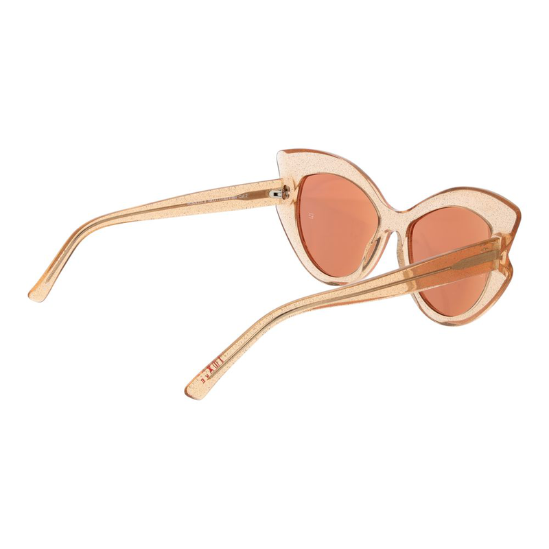 Orange acetate sunglasses-null