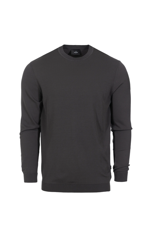Product image: Grey crew neck knitted t-shirt ci-null